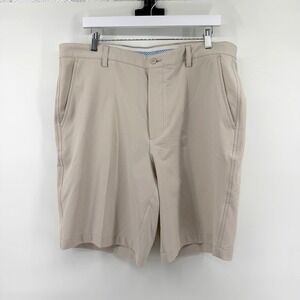 FootJoy Golf Shorts Performance Stretch 38 Khaki Mens Athletic Sportswear